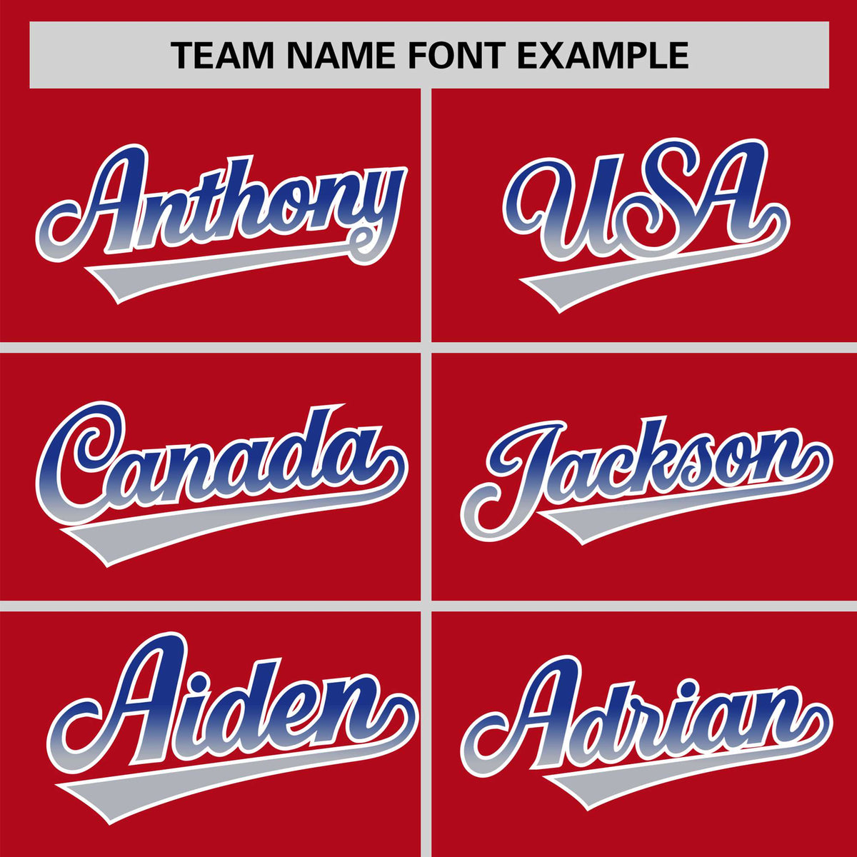 Custom Red Royal Blue-Gray Gradient Fashion Authentic Baseball Jersey