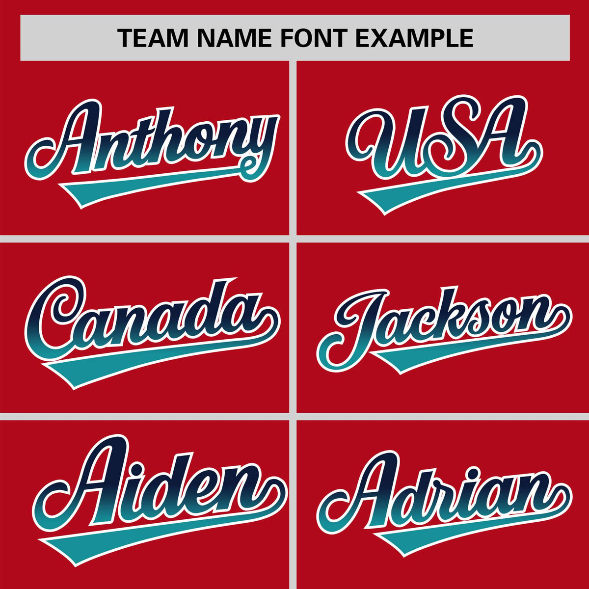 Custom Red Navy-Aqua Gradient Fashion Authentic Baseball Jersey