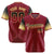 Custom Crimson Navy-Old Gold Gradient Fashion Authentic Baseball Jersey