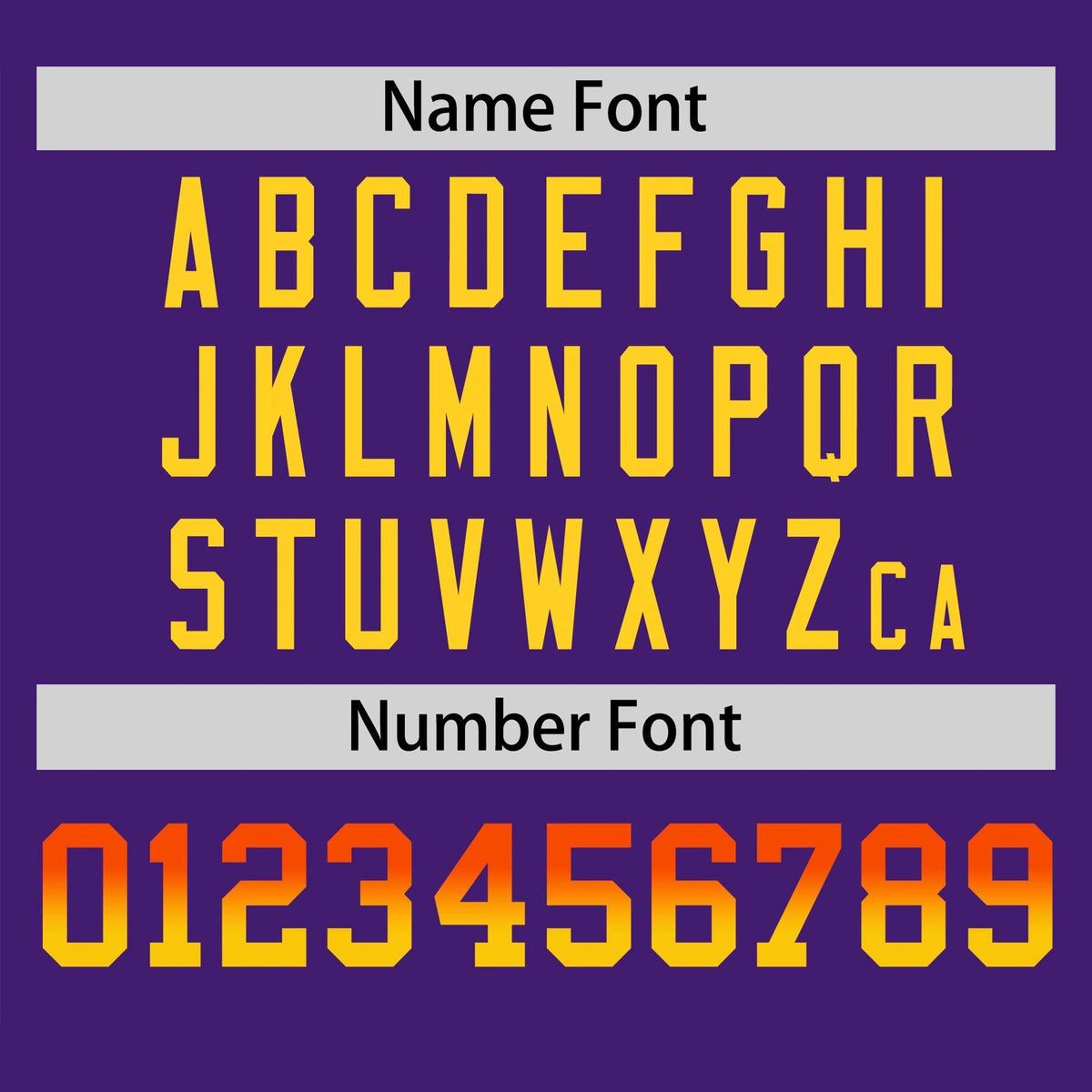 Custom Purple Orange-Gold Gradient Fashion Authentic Baseball Jersey