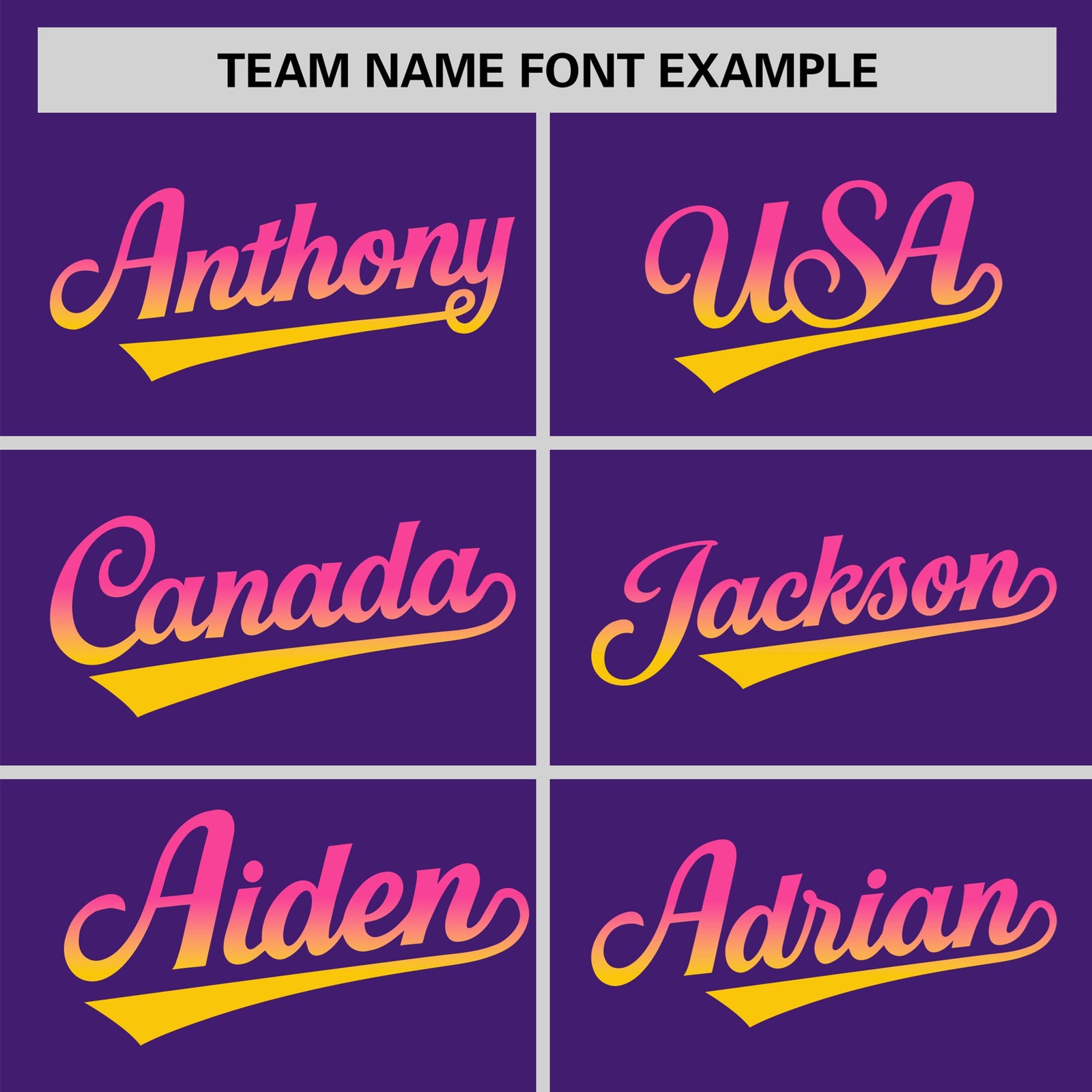 Custom Purple Pink-Gold Gradient Fashion Authentic Baseball Jersey