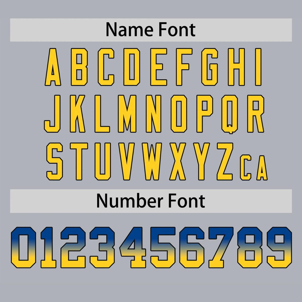 Custom Gray Royal Blue-Gold Gradient Fashion Authentic Baseball Jersey