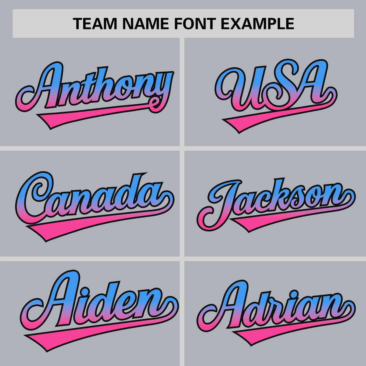 Custom Gray Powder Blue-Pink Gradient Fashion Authentic Baseball Jersey