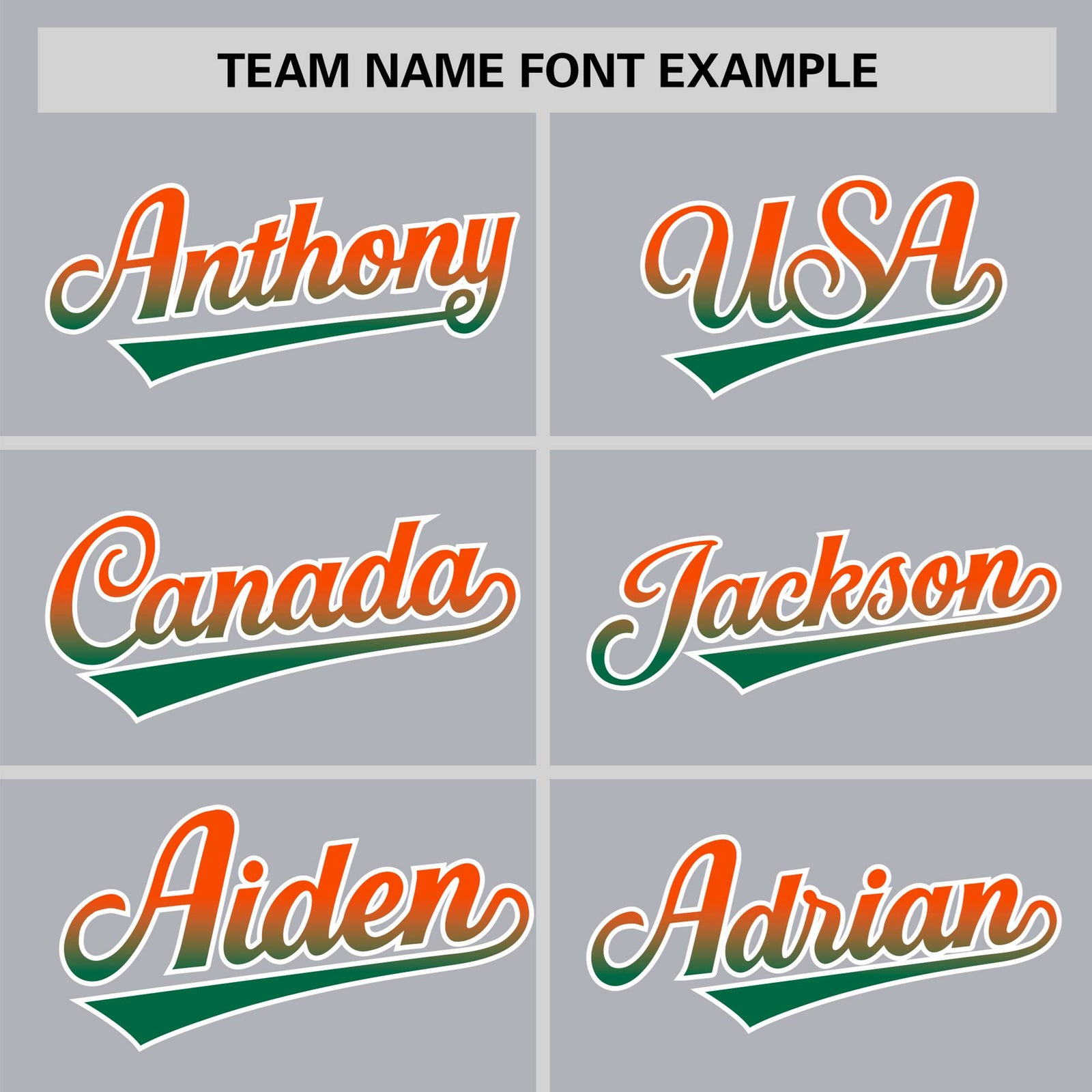 Custom Gray Orange-Kelly Green Gradient Fashion Authentic Baseball Jersey