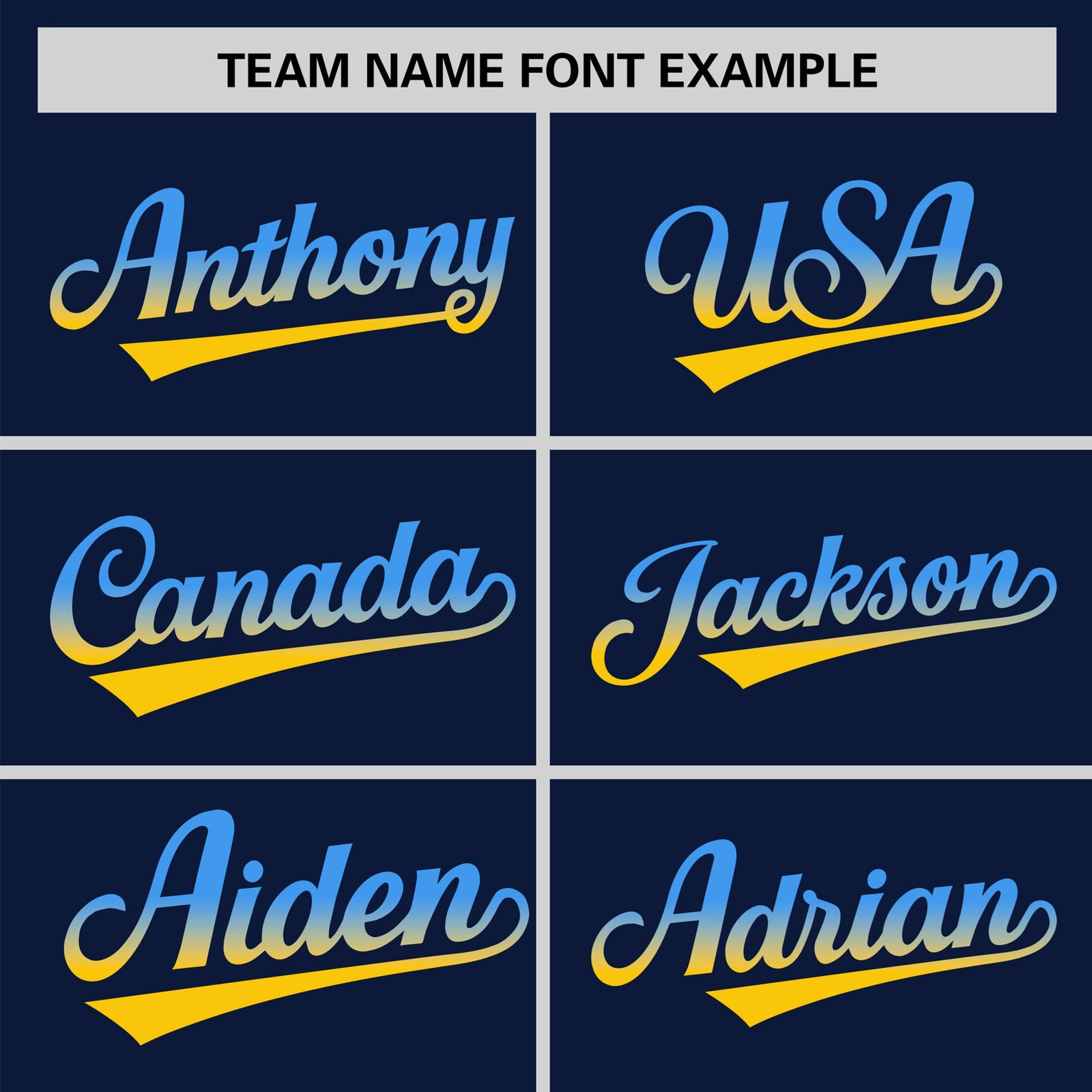 Custom Navy Powder Blue-Gold Gradient Fashion Authentic Baseball Jersey