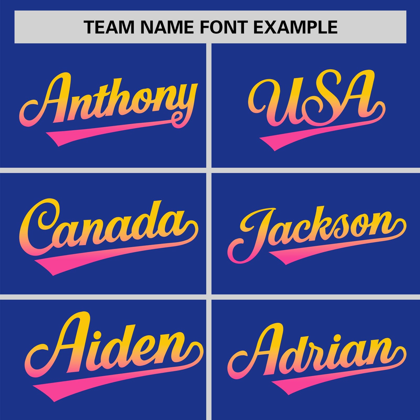 Custom Royal Blue Gold-Pink Gradient Fashion Authentic Baseball Jersey