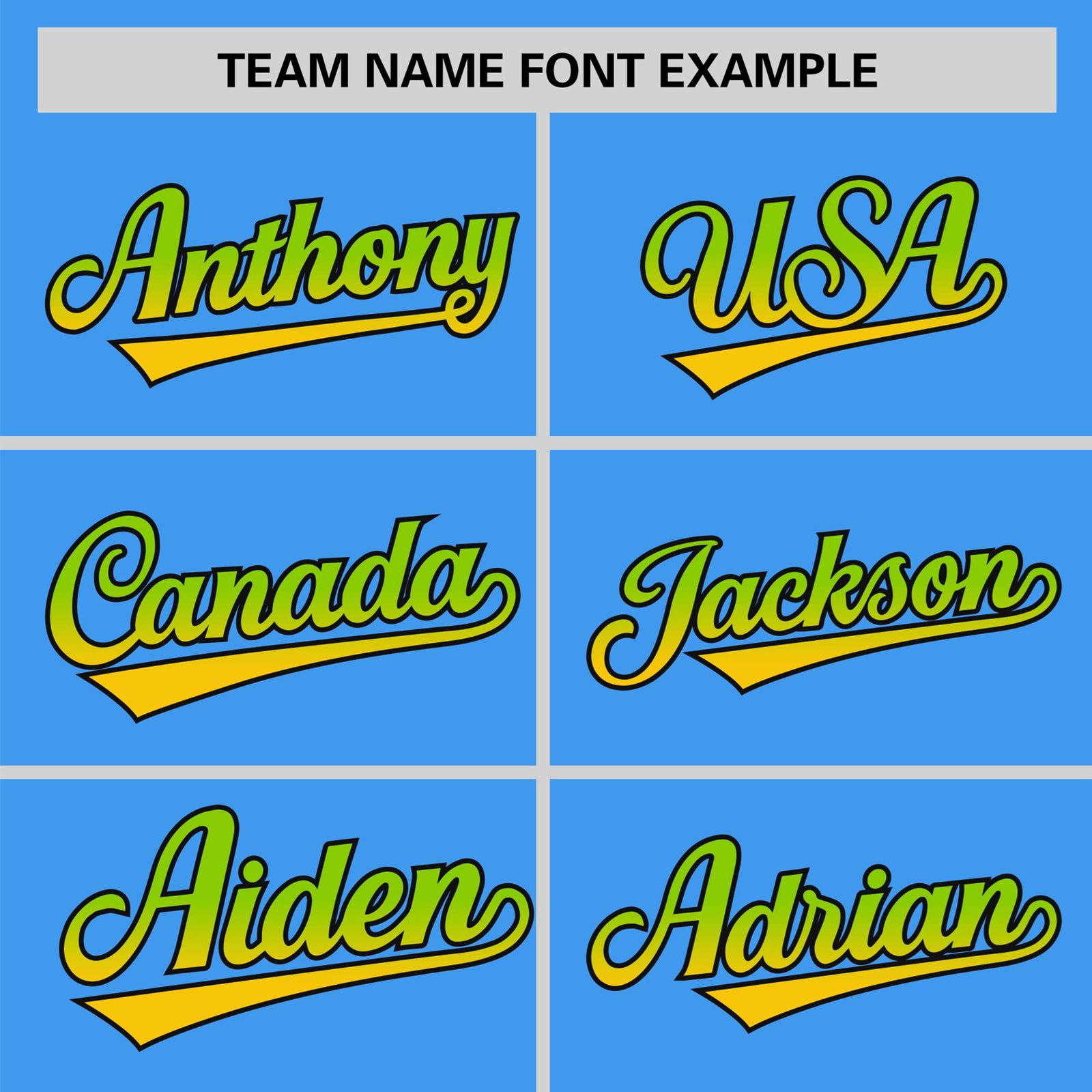 Custom Powder Blue Neon Green-Gold Gradient Fashion Authentic Baseball Jersey