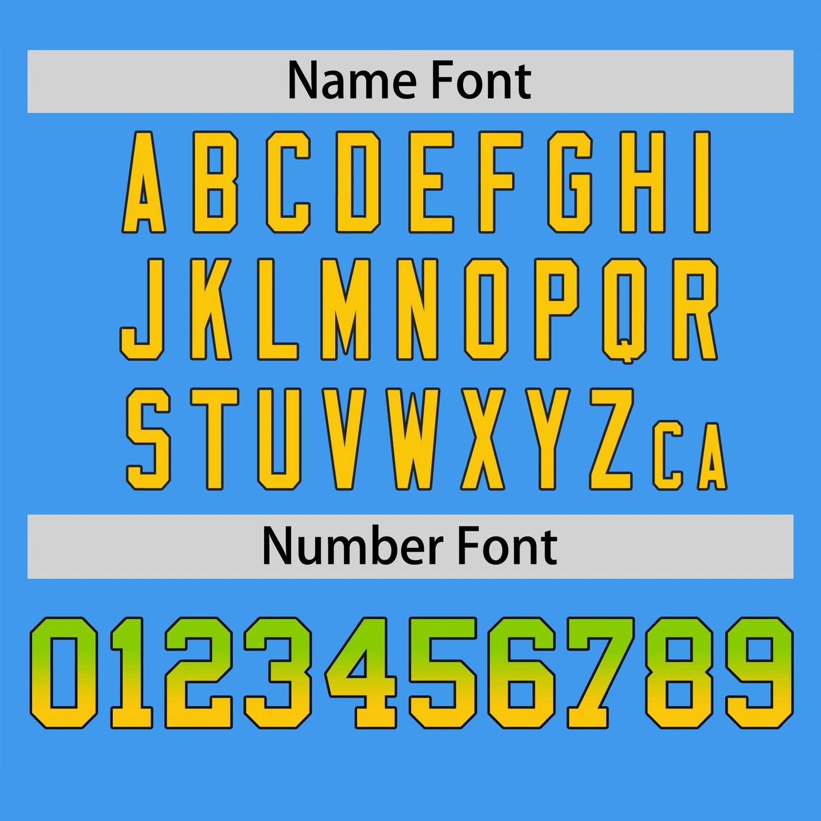 Custom Powder Blue Neon Green-Gold Gradient Fashion Authentic Baseball Jersey