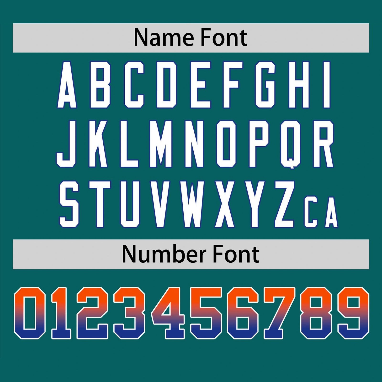 Custom Midnight Green Orange-Royal Blue Gradient Fashion Authentic Baseball Jersey