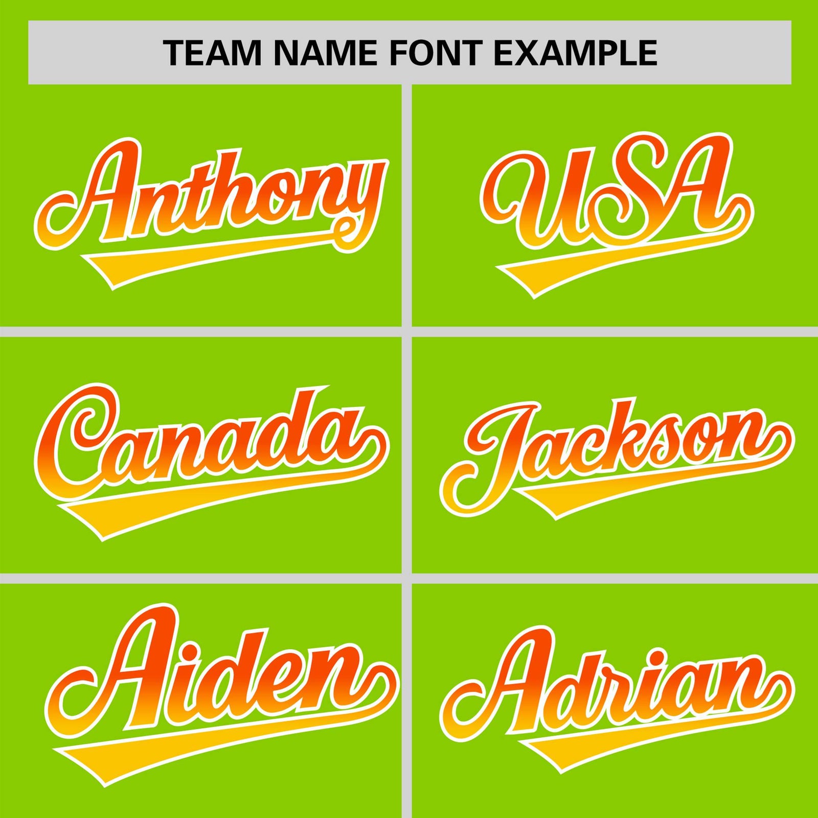 Custom Neon Green Orange-Gold Gradient Fashion Authentic Baseball Jersey