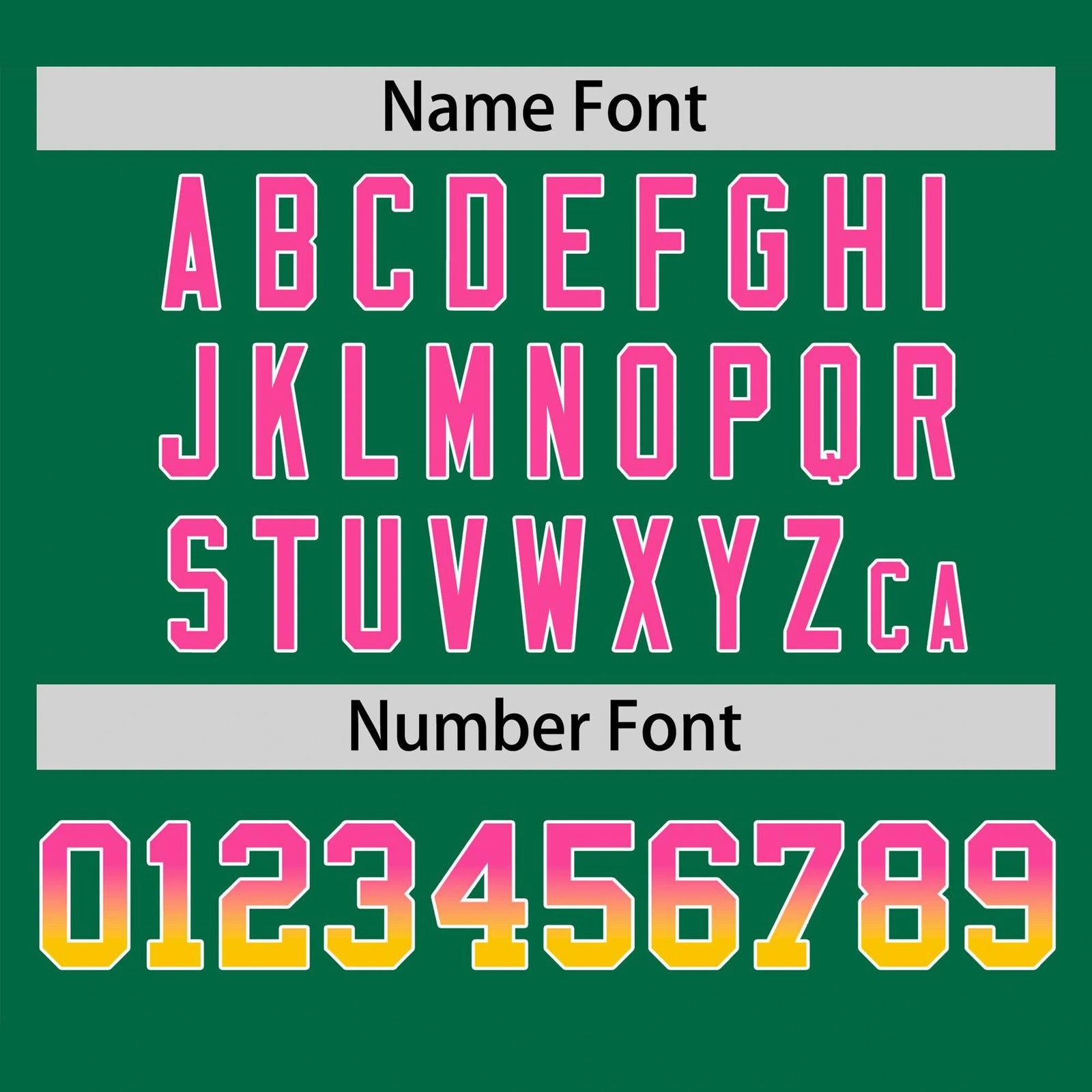 Custom Green Pink-Gold Gradient Fashion Authentic Baseball Jersey