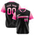 Custom Black Light Pink-Pink Gradient Fashion Authentic Baseball Jersey