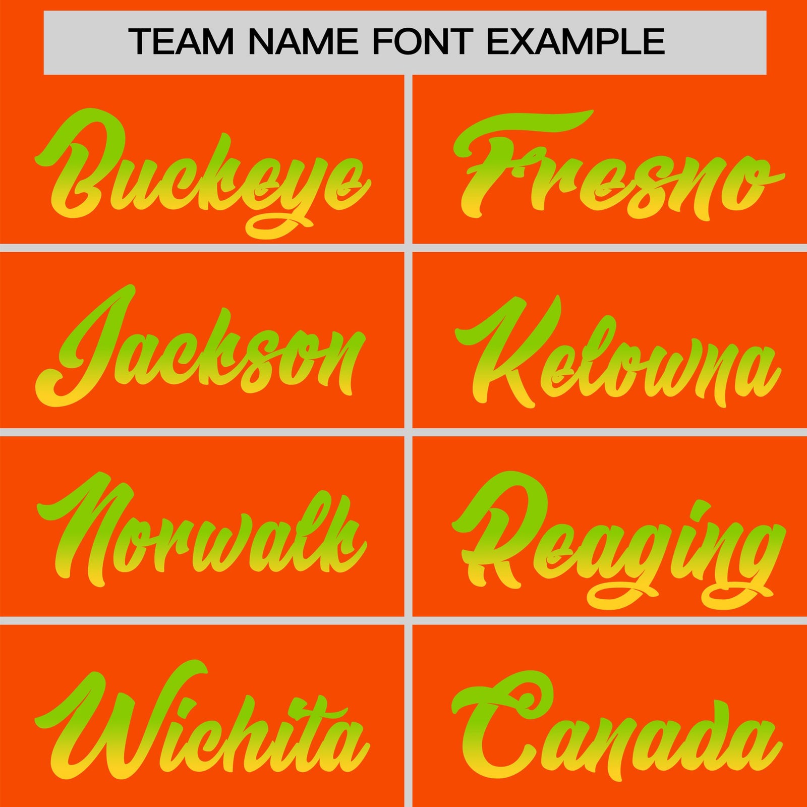 Custom Orange Neon Green-Gold Gradient Fashion Authentic Baseball Jersey