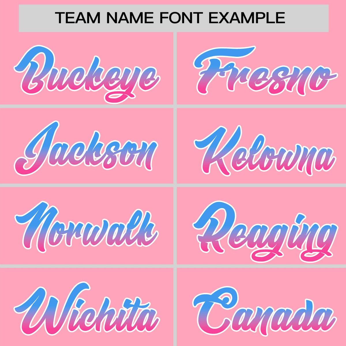 Custom Light Pink Powder Blue-Pink Gradient Fashion Authentic Baseball Jersey