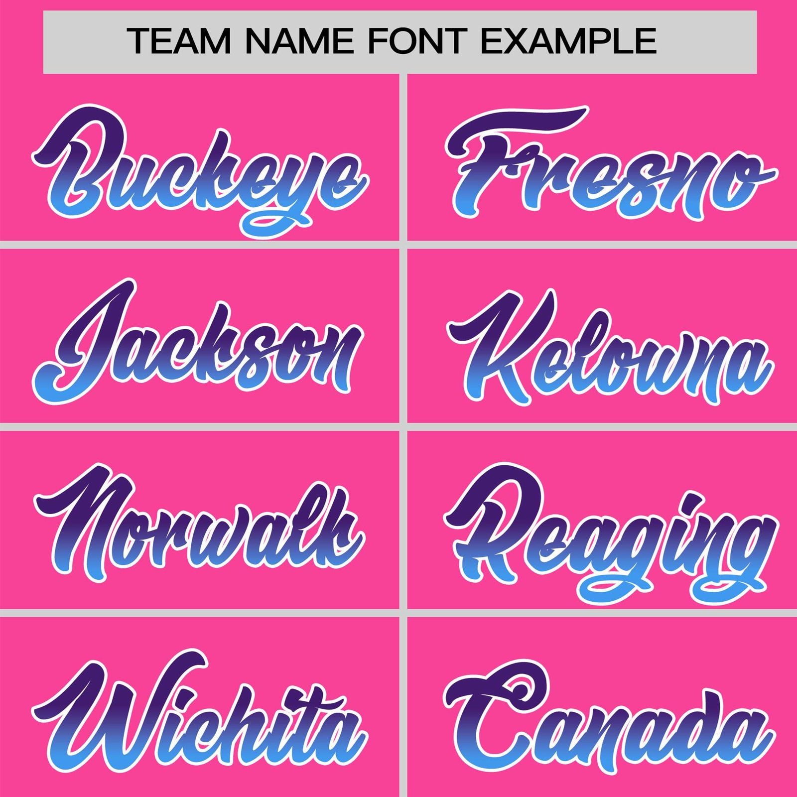 Custom Pink Purple-Powder Blue Gradient Fashion Authentic Baseball Jersey