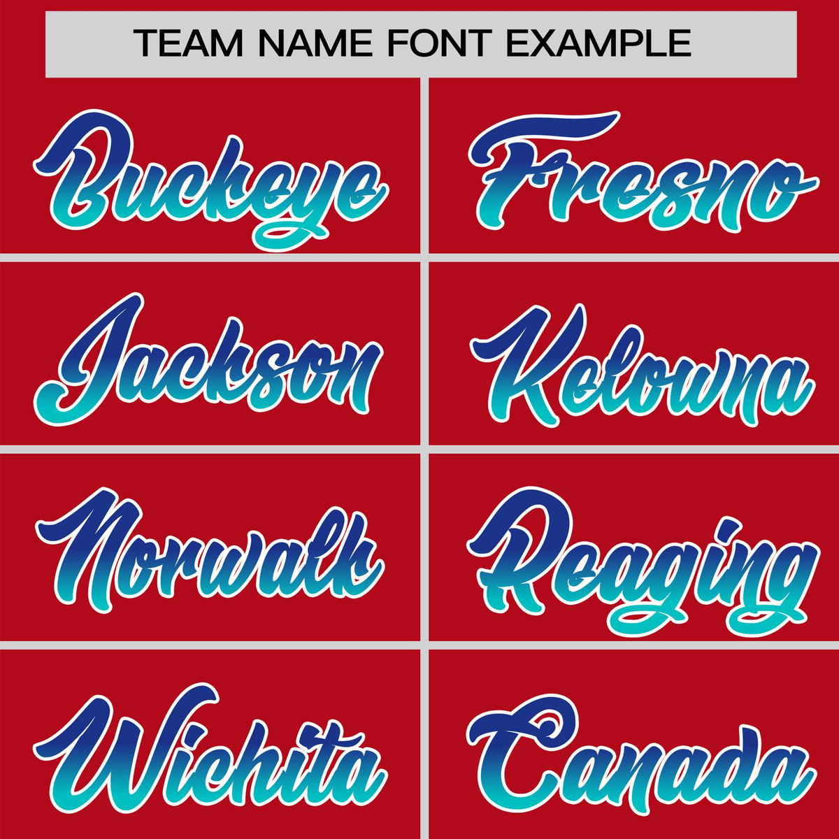 Custom Red Royal Blue-Aqua Gradient Fashion Authentic Baseball Jersey