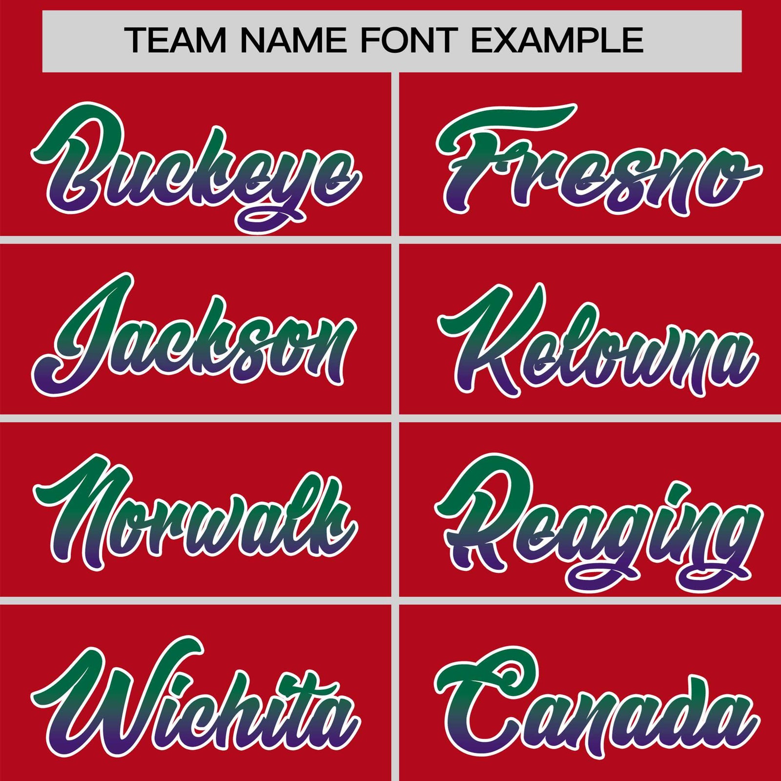 Custom Red Green-Purple Gradient Fashion Authentic Baseball Jersey