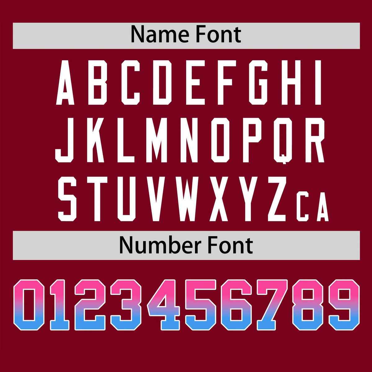 Custom Crimson Pink-Powder Blue Gradient Fashion Authentic Baseball Jersey