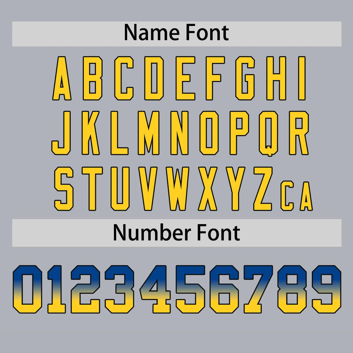 Custom Gray Royal Blue-Gold Gradient Fashion Authentic Baseball Jersey