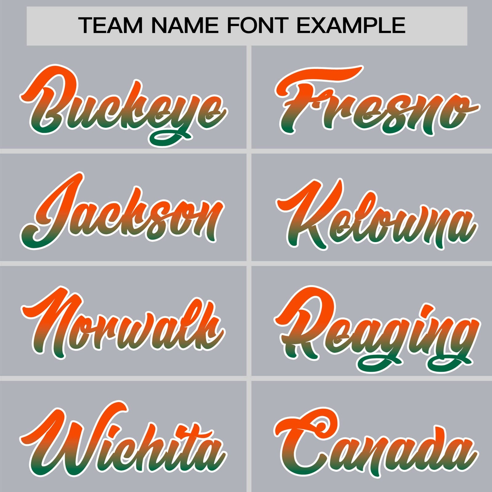 Custom Gray Orange-Kelly Green Gradient Fashion Authentic Baseball Jersey