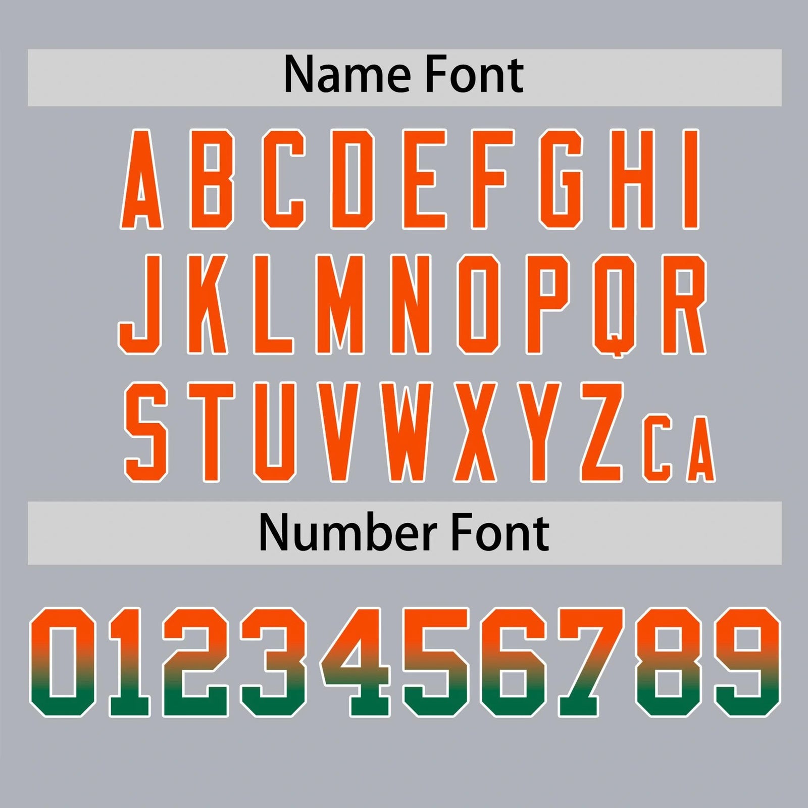 Custom Gray Orange-Kelly Green Gradient Fashion Authentic Baseball Jersey