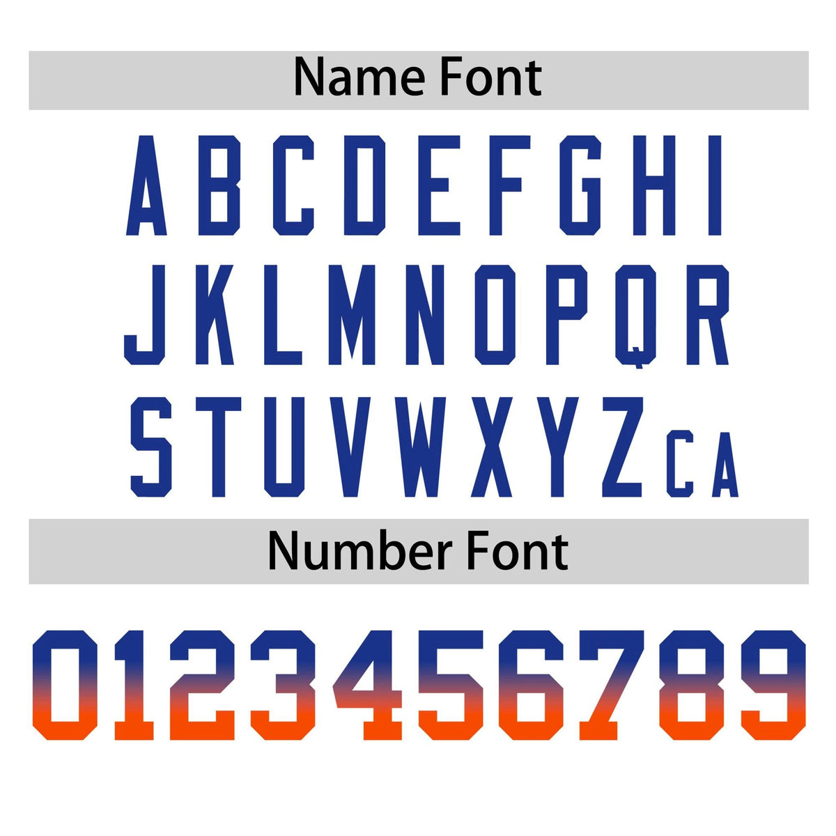 Custom White Royal Blue-Orange Gradient Fashion Authentic Baseball Jersey