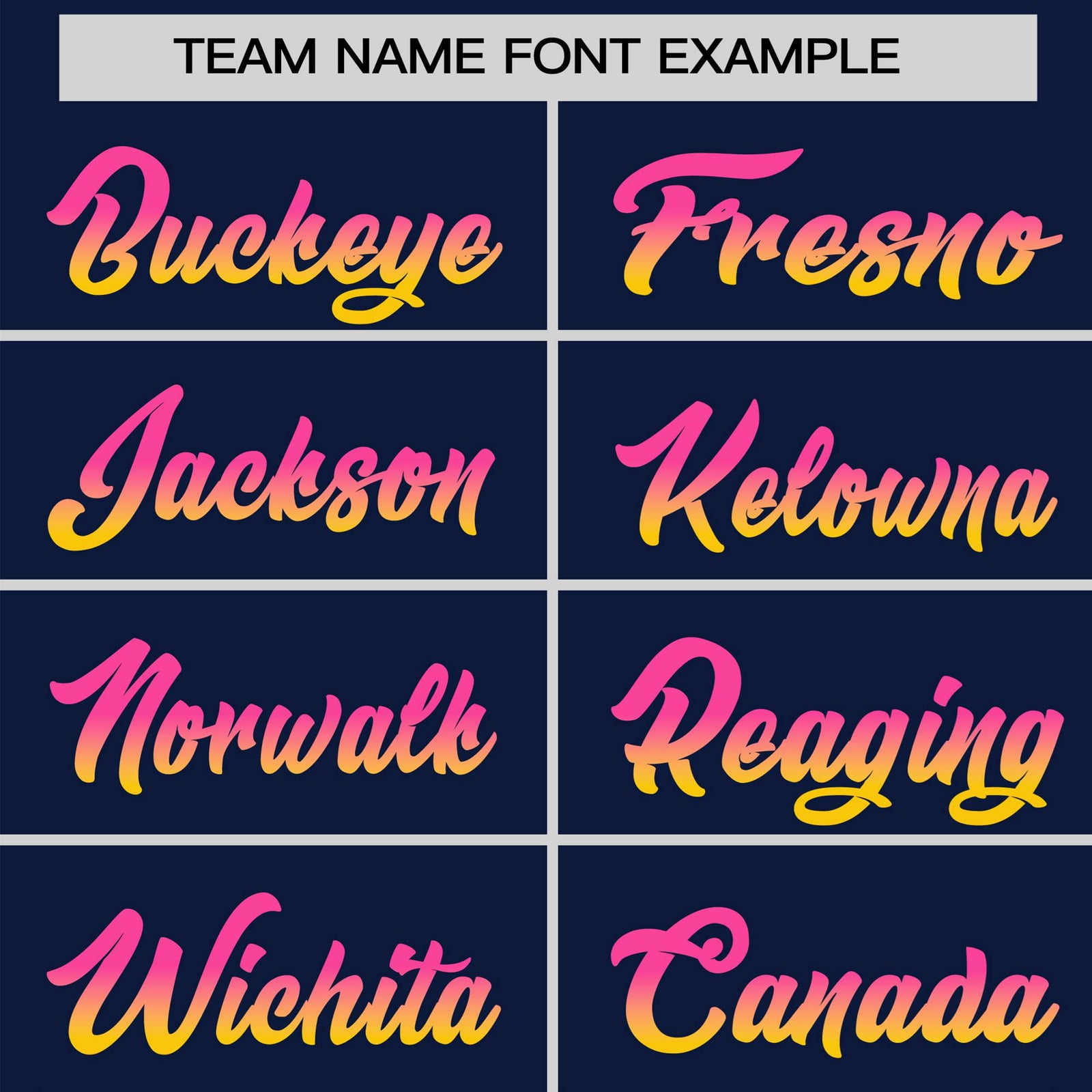 Custom Navy Pink-Gold Gradient Fashion Authentic Baseball Jersey