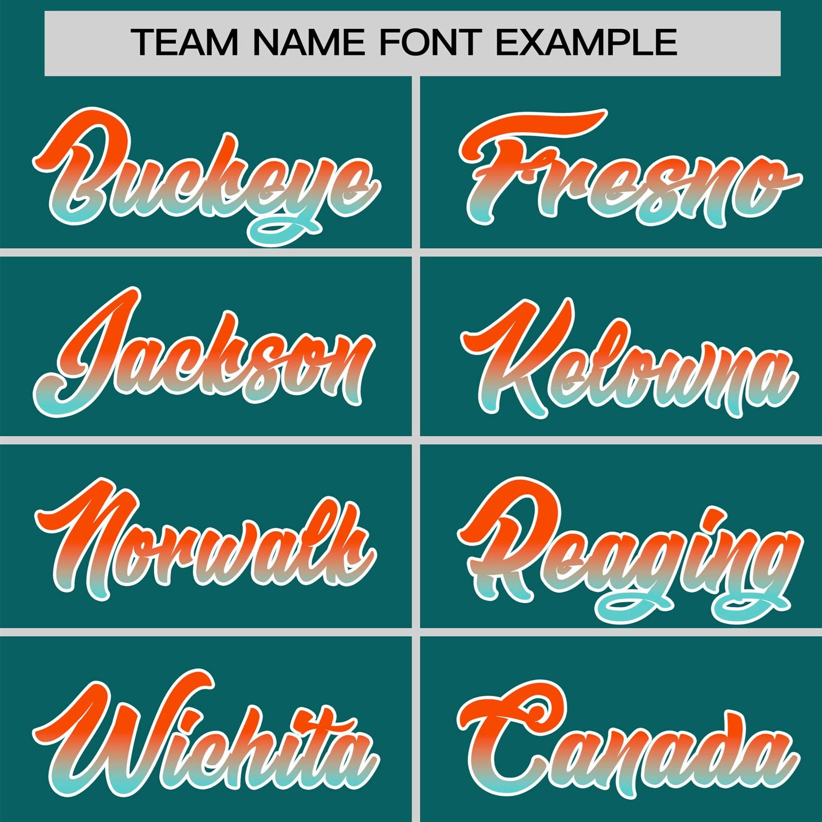 Custom Midnight Green Orange-Aqua Gradient Fashion Authentic Baseball Jersey