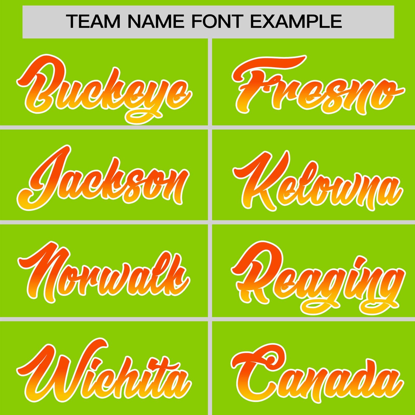 Custom Neon Green Orange-Gold Gradient Fashion Authentic Baseball Jersey