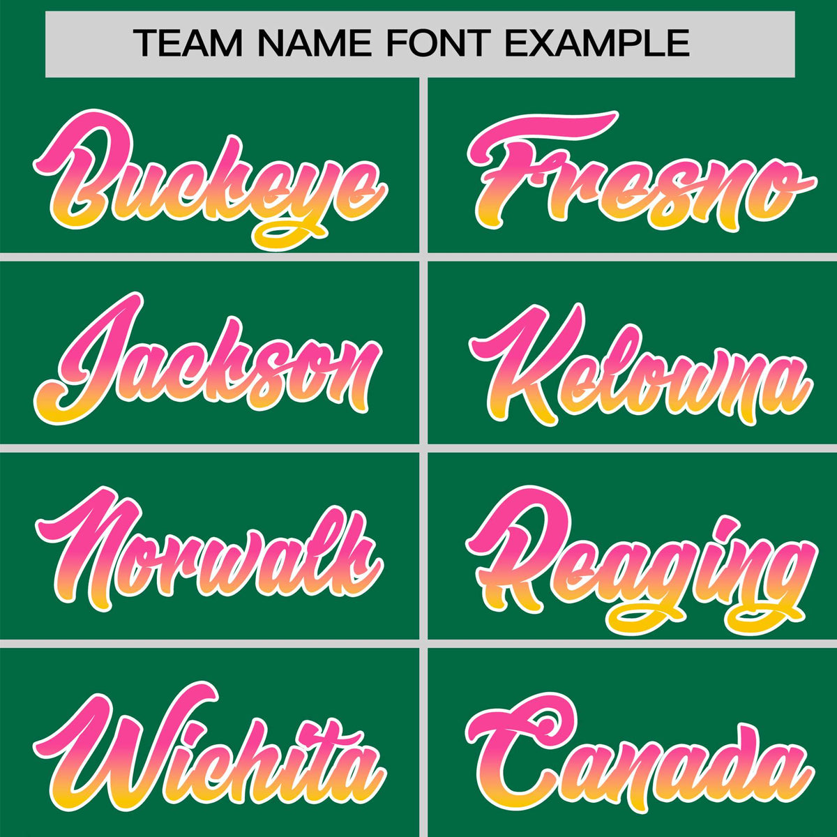 Custom Green Pink-Gold Gradient Fashion Authentic Baseball Jersey