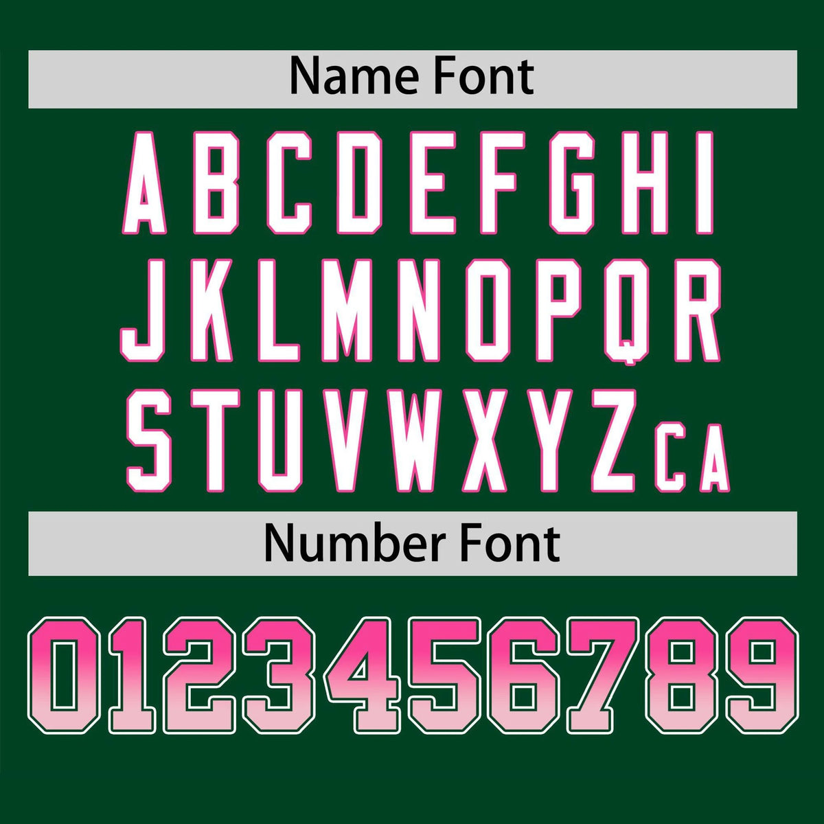 Custom Green Pink-Light Pink Gradient Fashion Authentic Baseball Jersey