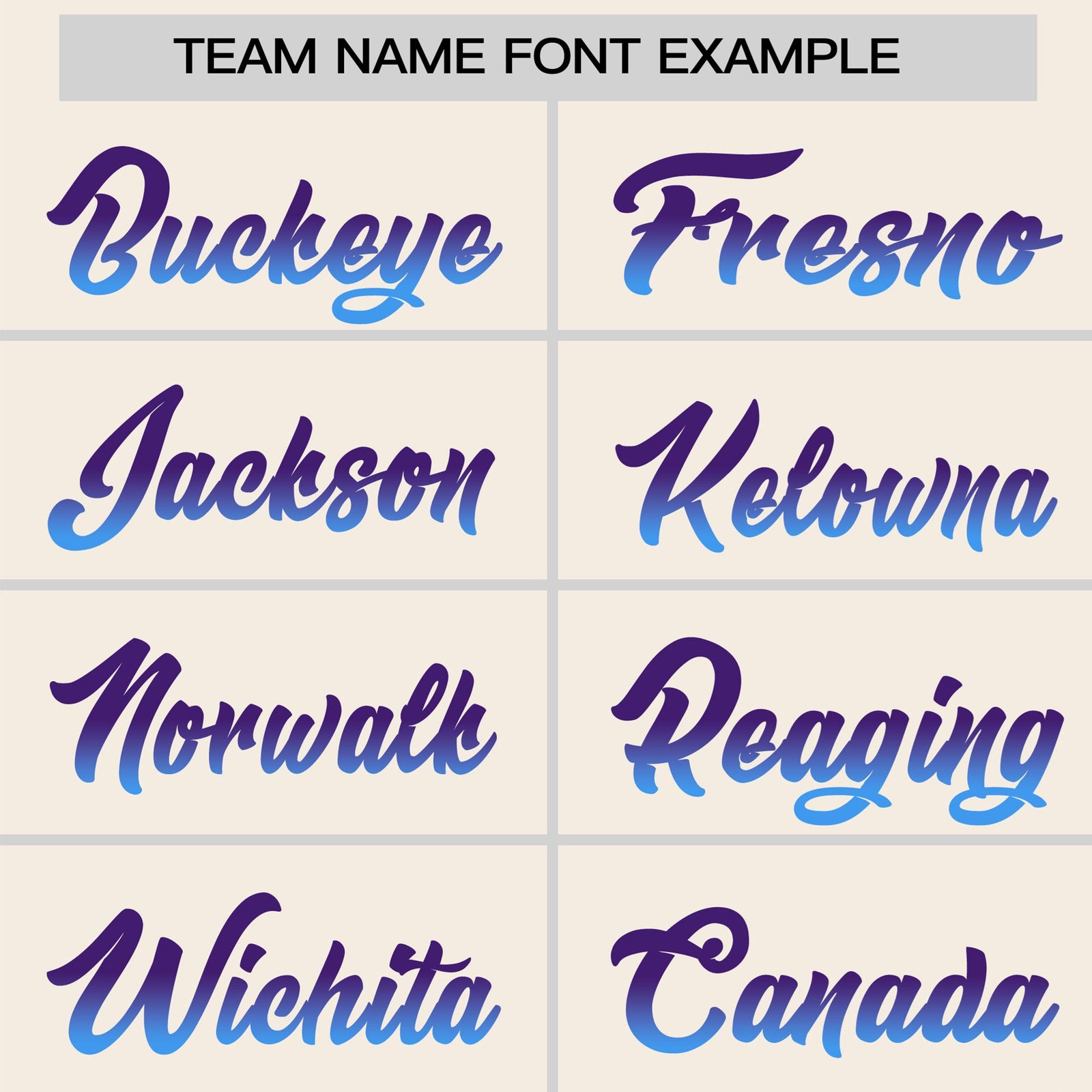 Custom Cream Purple-Powder Blue Gradient Fashion Authentic Baseball Jersey