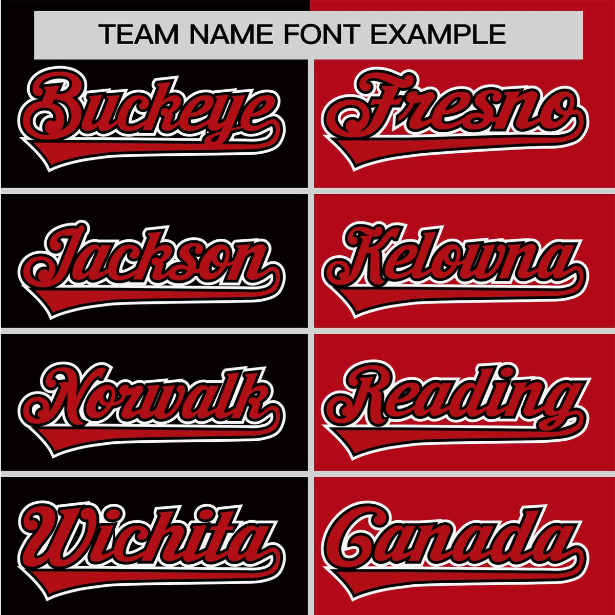 Custom Black Red Authentic Split Fashion Baseball Jersey