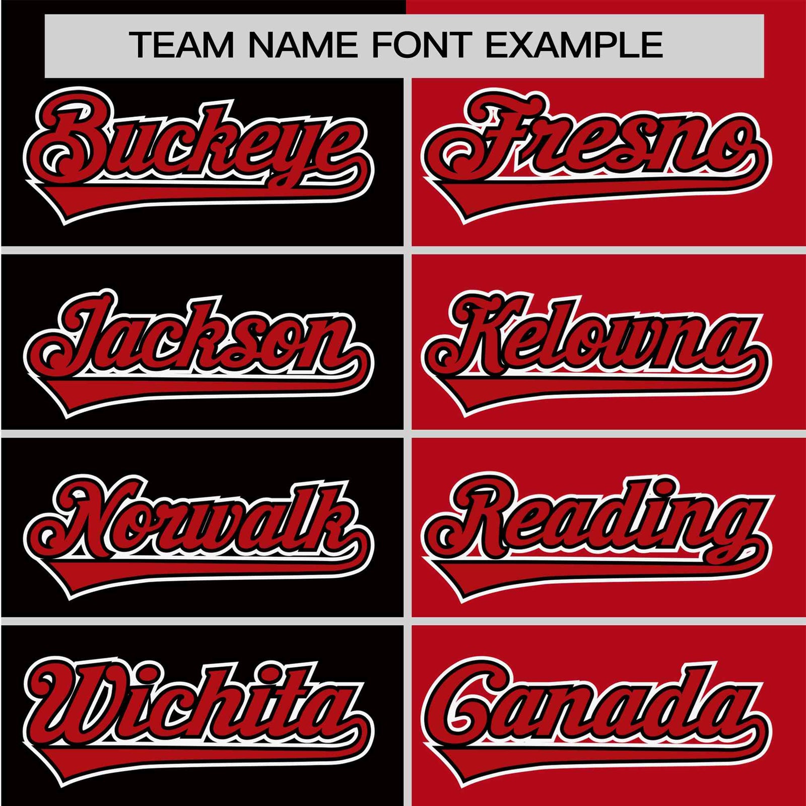 Custom Black Red Authentic Split Fashion Baseball Jersey