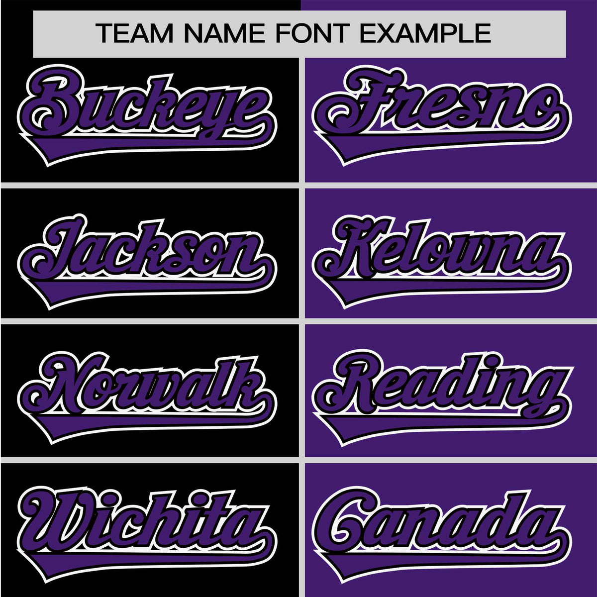 Custom Black Purple Authentic Split Fashion Baseball Jersey