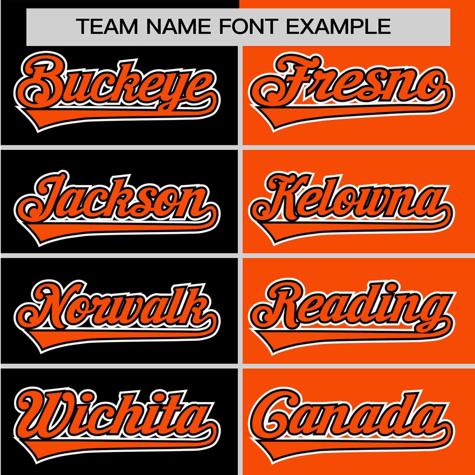 Custom Black Orange Authentic Split Fashion Baseball Jersey