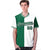 Custom Kelly Green White Authentic Split Fashion Baseball Jersey