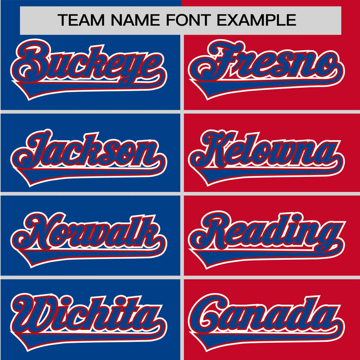 Custom Royal Blue Red Authentic Split Fashion Baseball Jersey