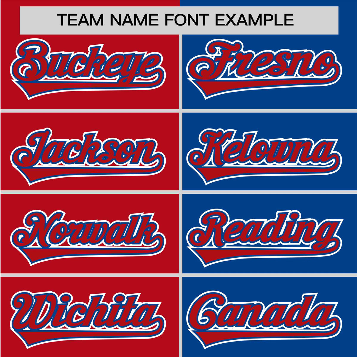 Custom Red Royal Blue Authentic Split Fashion Baseball Jersey