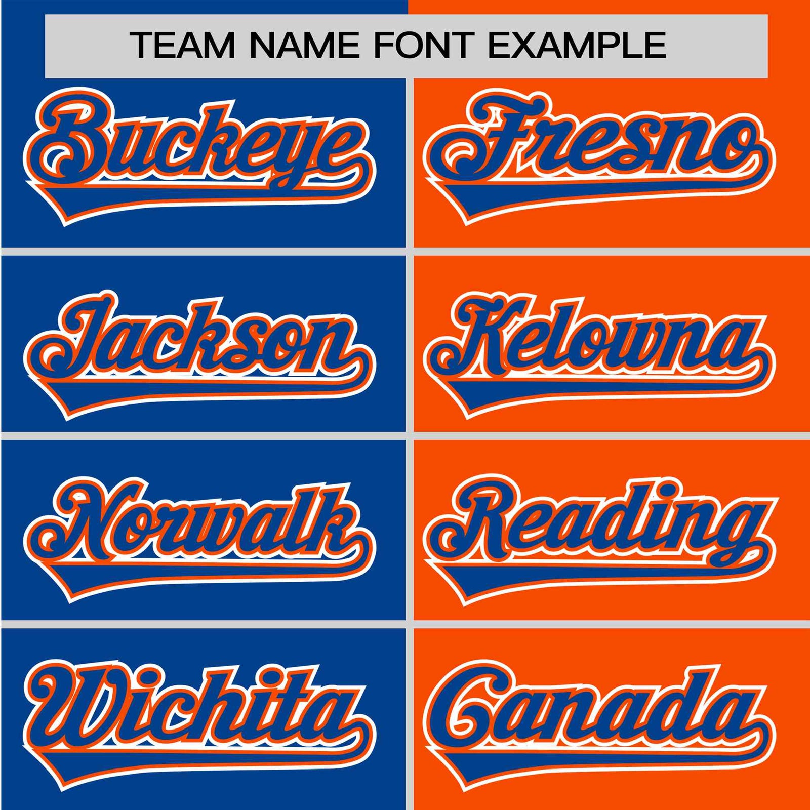 Custom Royal Blue Orange Authentic Split Fashion Baseball Jersey