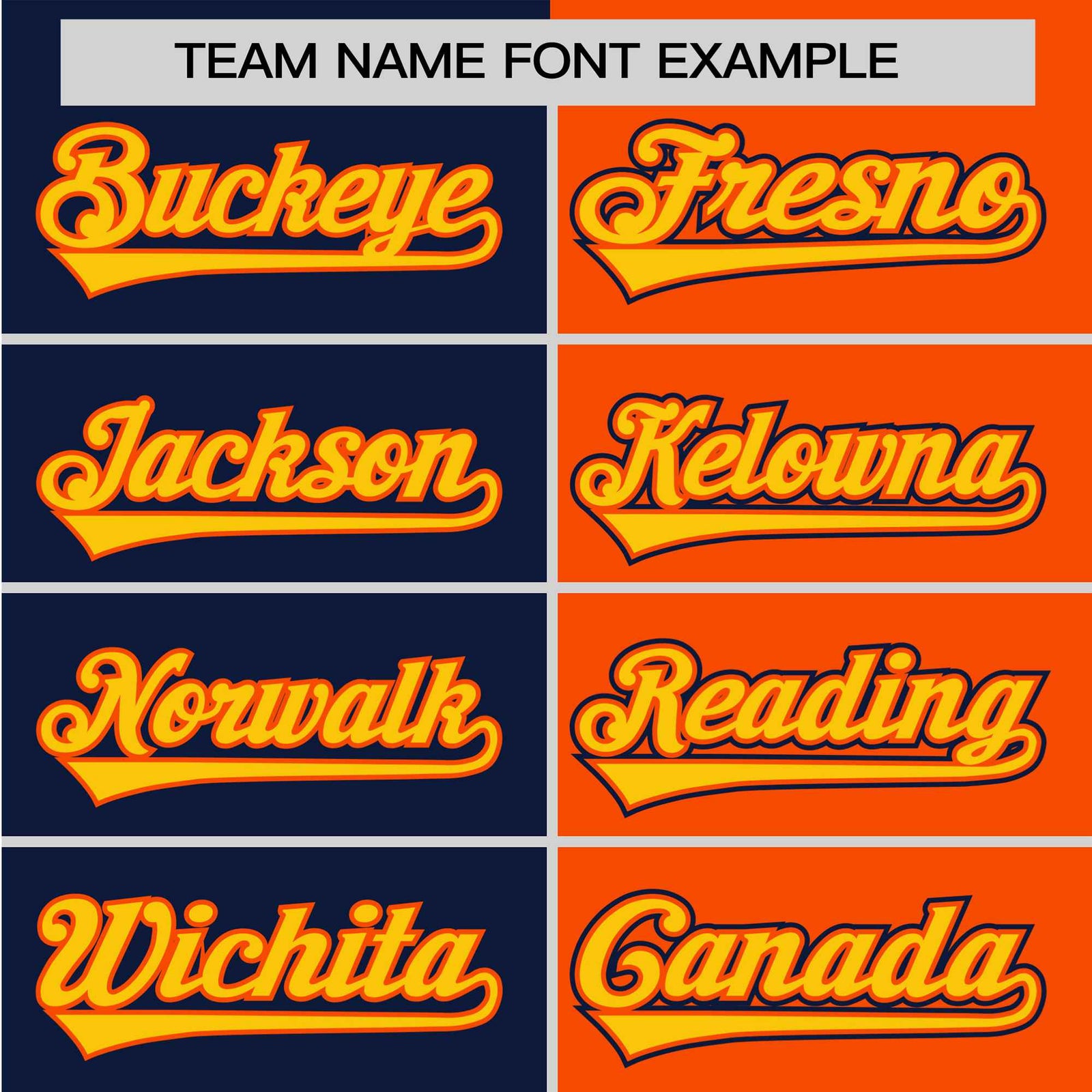 Custom Navy Orange Authentic Split Fashion Baseball Jersey