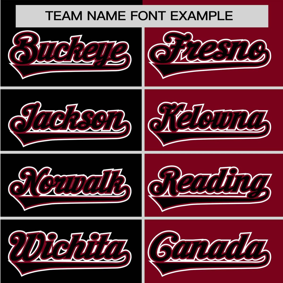 Custom Black Crimson Authentic Split Fashion Baseball Jersey