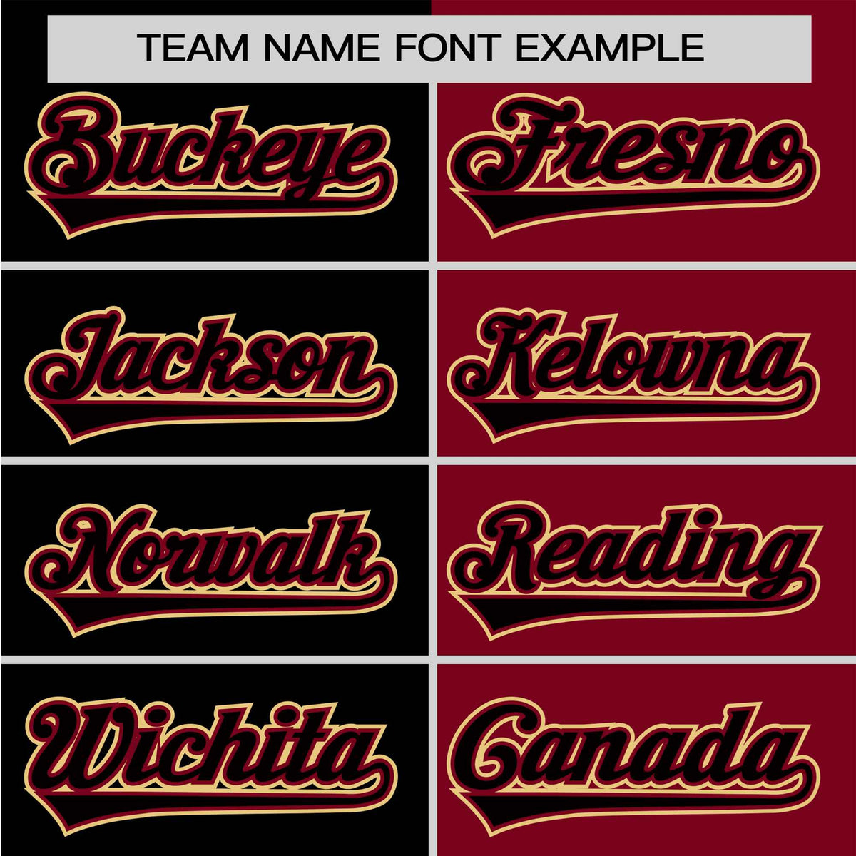 Custom Black Crimson Authentic Split Fashion Baseball Jersey