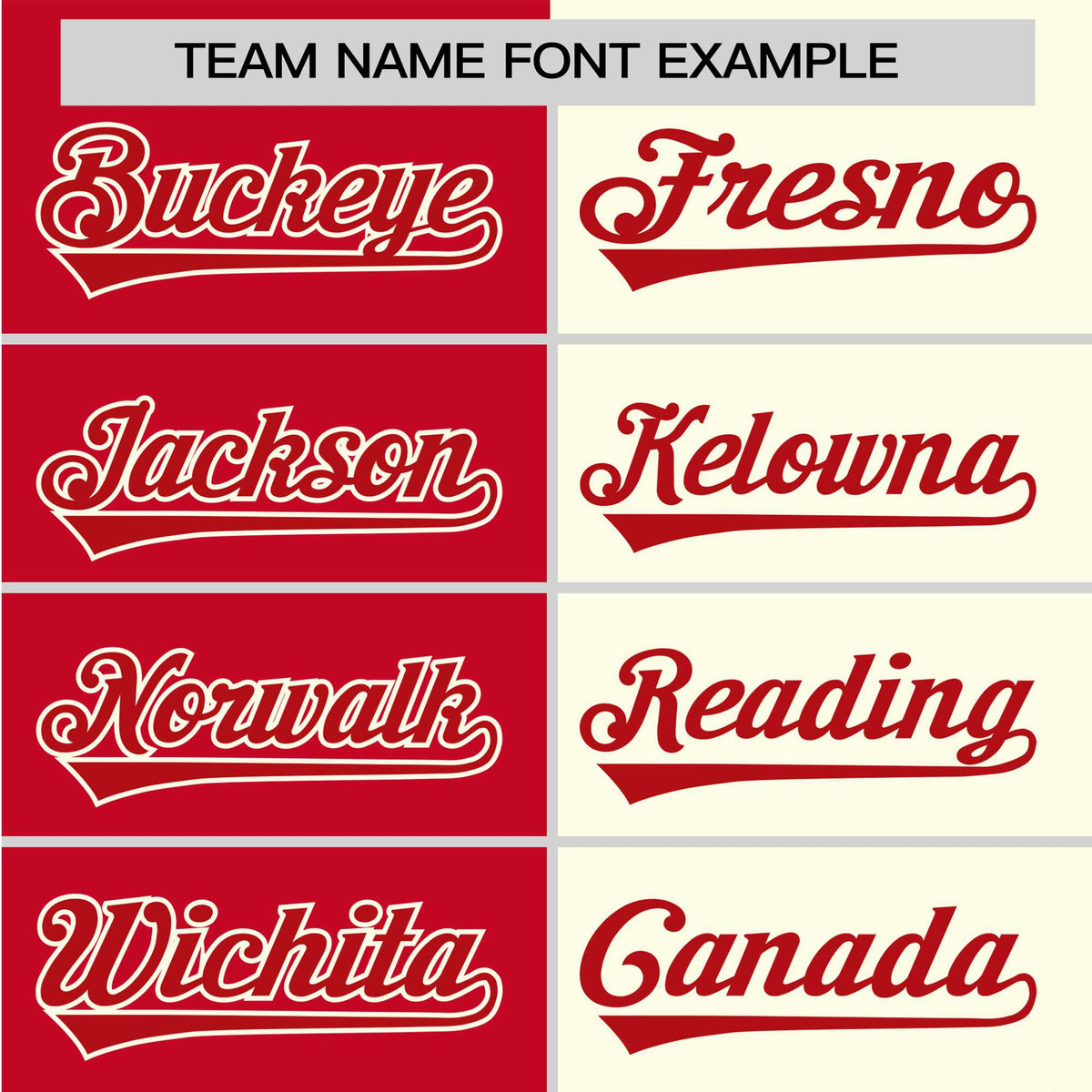 Custom Red Cream Authentic Split Fashion Baseball Jersey