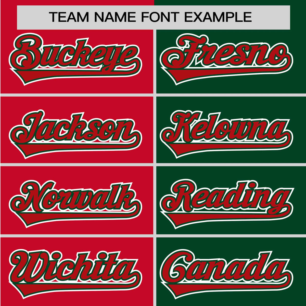 Custom Red Green Authentic Split Fashion Baseball Jersey