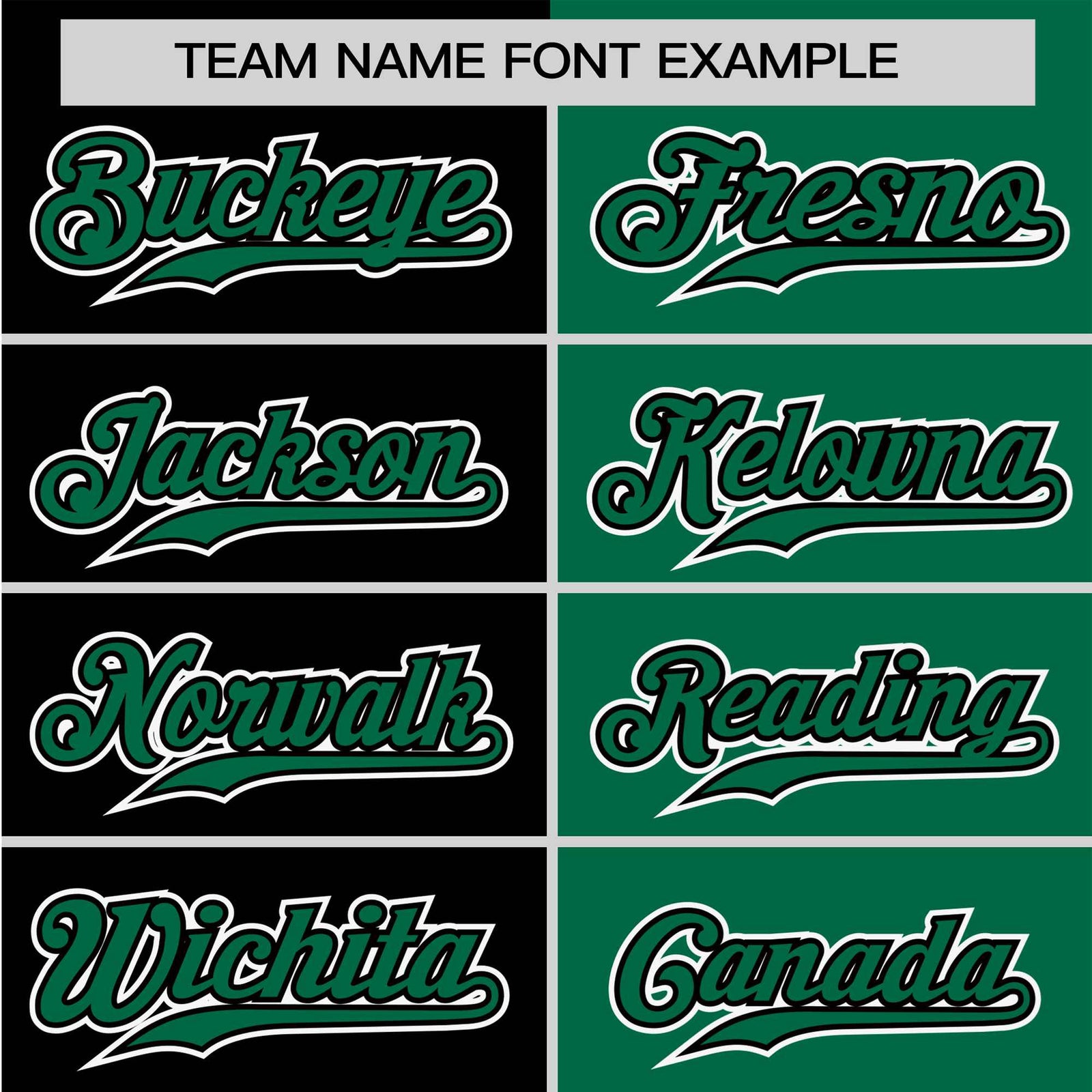 Custom Black Kelly Green Authentic Split Fashion Baseball Jersey