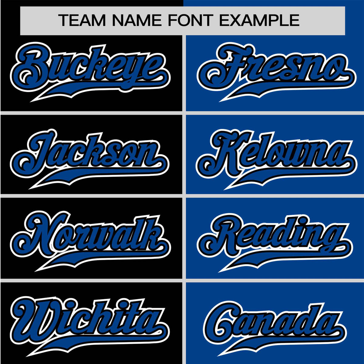 Custom Black Royal Blue Authentic Split Fashion Baseball Jersey