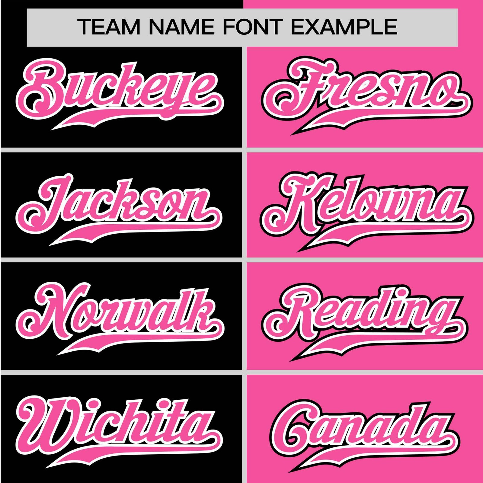 Custom Black Pink Authentic Split Fashion Baseball Jersey