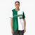 Custom Kelly Green White Authentic Split Fashion Baseball Jersey