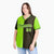 Custom Neon Green Olive Authentic Split Fashion Baseball Jersey